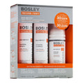 BosleyMD Bos Revive Nourishing Shampoo 150ml, Volumizing Conditioner 150ml, Thickening Treatment 100ml. (Color Safe)