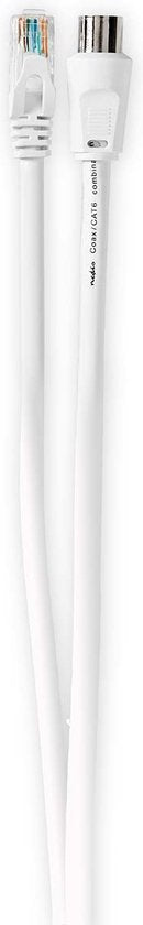Nedis Coax- / Cat6-combinatiekabel Met Connectoren M - afbeelding 2