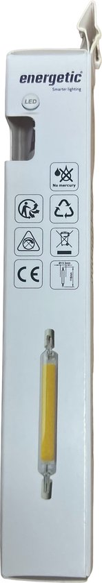 Nordlux R7S - Helder - 118mm - 1055lm - 8W - Blink - afbeelding 2