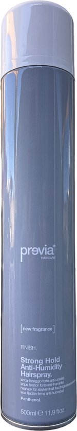 previa Finish Strong Hold Anti-Humidity Hairspray 500ml - afbeelding 1