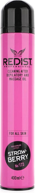 Redist Cleaning after depilatory and massage oil Strawberry 400ml - afbeelding 1