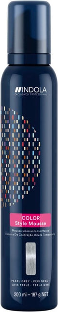 Indola - Indola Color Style Mousse Pearl Grey 200ml - afbeelding 1