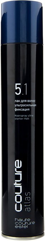 Estel Professional HAUTE COUTURE 5.1 atlas Hairspray ultra Strong Hold 400ml - afbeelding 2