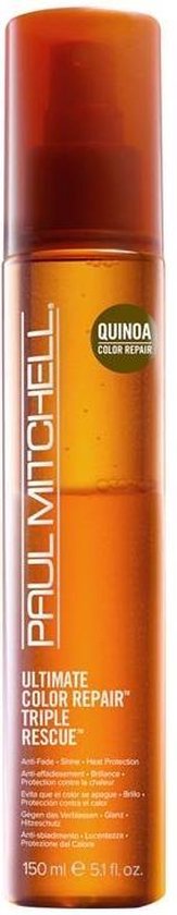 Ultimate Color Repair, Triple Rescue, Thermal Protection, Condition, Shine - Paul Mitchell - afbeelding 3