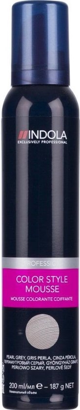 Indola - Indola Color Style Mousse Pearl Grey 200ml - afbeelding 4