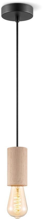 Home Sweet Home - Landelijke Hanglamp Billy - geschikt voor E27 LED lichtbron - hanglamp gemaakt van Bamboe - 10/10/116cm - Pendellamp geschikt voor - afbeelding 1