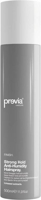 previa Finish Strong Hold Anti-Humidity Hairspray 500ml - afbeelding 2