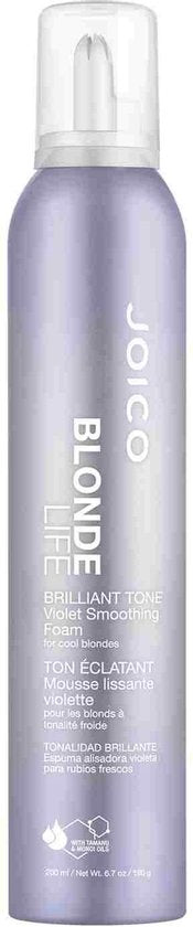 Joico Blonde - Life Brilliant Tone Smoothing Foam - 200 ml - afbeelding 1