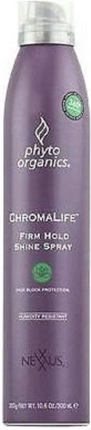 Nexxus Phyto Organics ChromaLife Firm Hold Shine Spray 300 ml - afbeelding 1