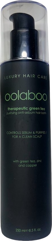 Oolaboo Therapeutic Green Tea Anti Sebum Shampoo - afbeelding 3