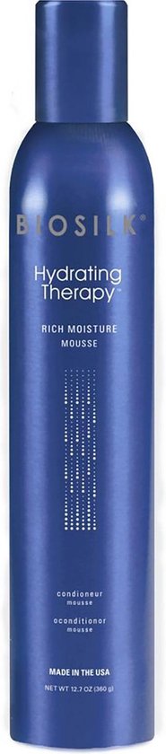 Farouk Systems - Biosilk Hydrating Therapy Rich Moisture Mousse - Tužidlo na vlasy   (L) - afbeelding 1