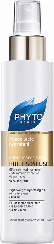 Phyto Paris Huile Soyeuse Lightweight hydrating oil Dry & Fine Hair 30ml - afbeelding 1