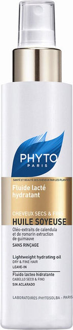 Phyto Paris Huile Soyeuse Lightweight hydrating oil Dry & Fine Hair 30ml - afbeelding 1