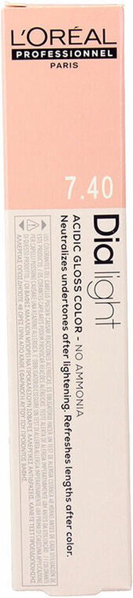 Permanent Dye L'Oreal Professionnel Paris Dia Light Nº 7.40 (50 ml) - afbeelding 1