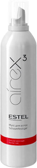 Estel Professional Airex Curl Mousse Spuma Capelli Ricci Tenuta Forte 400ml - afbeelding 1