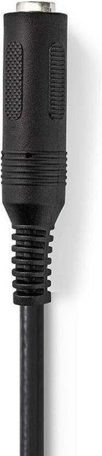 Nedis Stereo-Audiokabel - 3,5 mm Male - 6,35 mm Female - Vernikkeld - 0.20 m - Rond - Zwart - Envelop - afbeelding 5