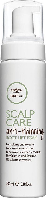 Paul Mitchell Tea Tree Hoofdhuidverzorging Anti-dunner Root Lift Foam 200ml - afbeelding 1