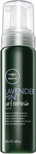 Tea Tree Lavender Mint Curl Refresh foam - Texturizační Pěna Pro Vlnité + Kudrnaté Vlasy - afbeelding 1