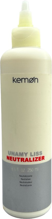 Kemon Kit Unamy Liss 2 Permanent Gladmakend Systeem voor behandeld en gevoelig haar - afbeelding 5