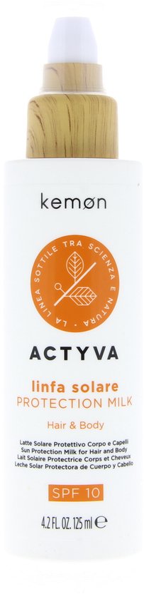 Kemon Spray Actyva Linfa Solare Protection Milk SPF10 - afbeelding 1