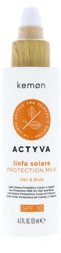 Kemon Spray Actyva Linfa Solare Protection Milk SPF10 - afbeelding 1