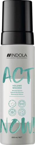Indola - ActNow Volume Mousse - 200ml - afbeelding 1