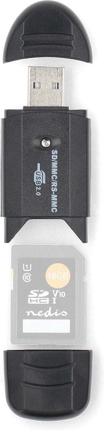 Nedis Kaartlezer - MMC / SD / SDHC / SDXC - USB 2.0 - afbeelding 10