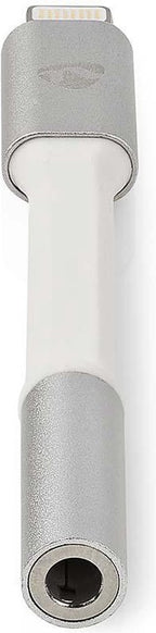 Nedis Lightning-Adapter - Apple Lightning 8-Pins - 3,5 mm Female - Verguld - 0.15 m - Rond - Aluminium - afbeelding 4
