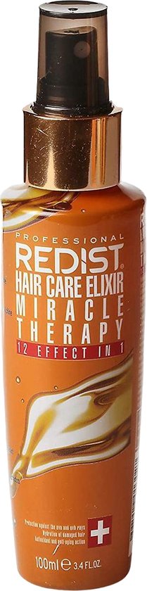 Redist haarelixer   / 12 Effecten in 1  - haar olie - Professional Hair Care - Haar olie -  Miracle Therapy - Hair Care  Elixer - man - woman 100 ml - afbeelding 2