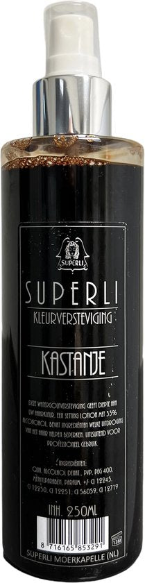 Superli Kleurversteviging Spray Kastanje 250ml - afbeelding 1