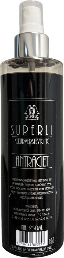 Superli Kleurversteviging Spray Antraciet 250ml - afbeelding 1