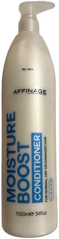 Affinage Moisture Boost Conditioner 1000 ml voor Normaal, Droog en Beschadigd Hair - afbeelding 1