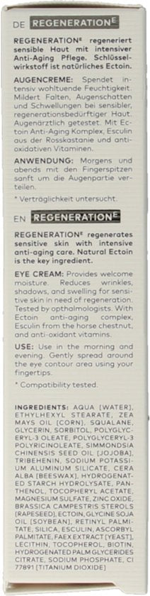 Dado Sens - Regeneration E Eye Cream - 15 ml - afbeelding 11