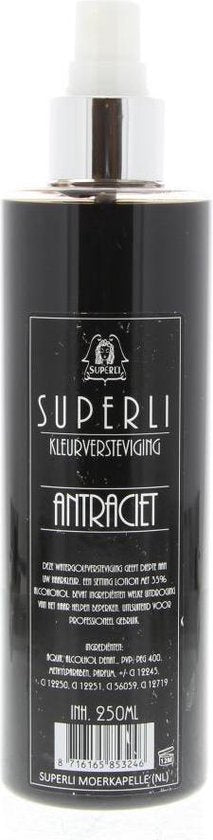 Superli Kleurversteviging Spray Antraciet 250ml - afbeelding 1