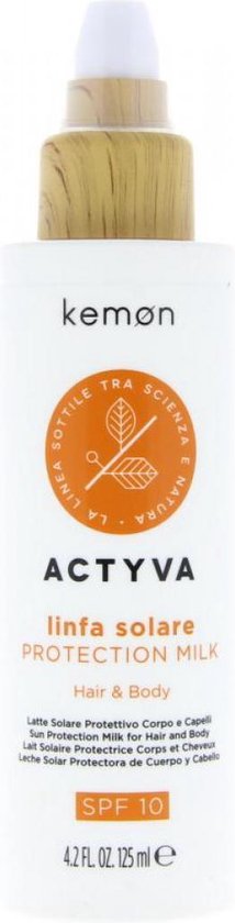 Kemon Spray Actyva Linfa Solare Protection Milk SPF10 - afbeelding 2