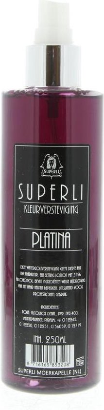 Superli Kleurversteviging Spray Platina 250ml - afbeelding 1