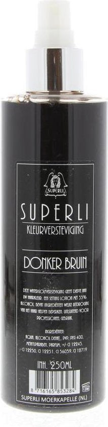 Superli Kleurversteviging Spray Donker Bruin 250ml - afbeelding 1
