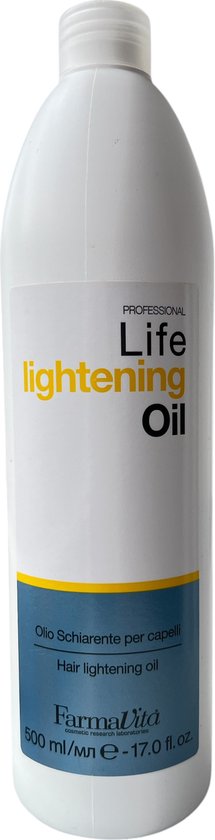 Tonic Farmavita Life Hair Lightening Oil (500 ml) - afbeelding 3