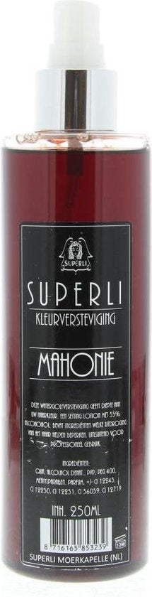 Superli Kleurversteviging Spray Mahonie 250ml - afbeelding 1