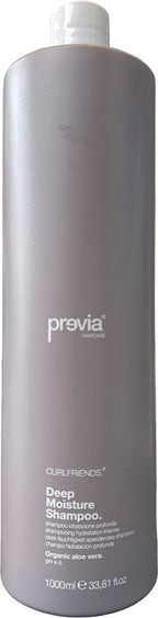 previa Curlfriends Deep Moisture Shampoo and Nutritive Intensive Conditioner (2x 1000ml) - afbeelding 2