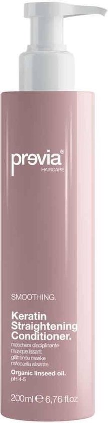 PREVIA SMOOTHING KERATIN STRAIGHTENING CONDITIONER 200ML - afbeelding 1
