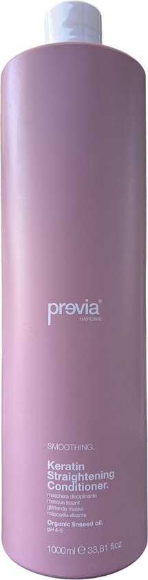 previa Smoothing Keratin Straightening Shampoo and Conditioner (2x 1000ml) - afbeelding 2