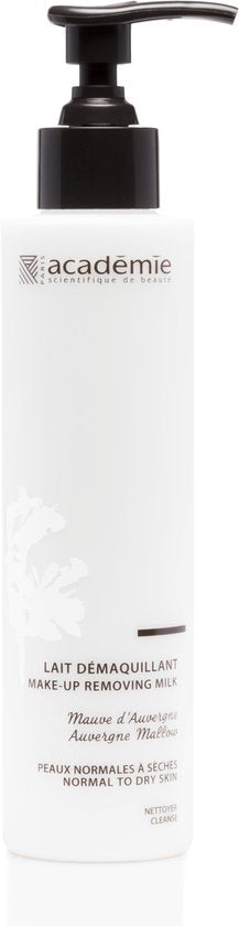 Academie Paris Make Up Removing Milk Auvergne Mallow Gezichtsreiniging 200ml - afbeelding 1