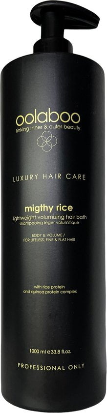 Oolaboo Mighty Rice Shampoo 1000 ml - afbeelding 2