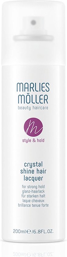 Marlies Moller Crystal Shine Hair Laquer Haarspray 200ml - afbeelding 1