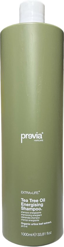 Previa Tea Tree Oil Energizing Shampoo 1000 ml - afbeelding 1