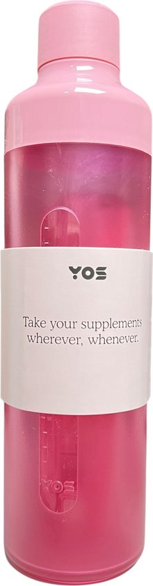 SUPERSALE 3 x YOS Bottle Daily Pink - afbeelding 5