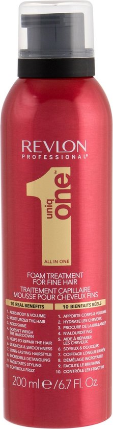 Revlon - Uniq One Foam Treatment For Fine Hair - afbeelding 3