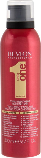 Revlon - Uniq One Foam Treatment For Fine Hair - afbeelding 3
