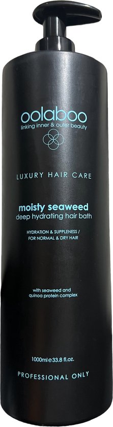 Oolaboo Moisty Seaweed shampoo 1000ml for normal to Dry hair - afbeelding 2